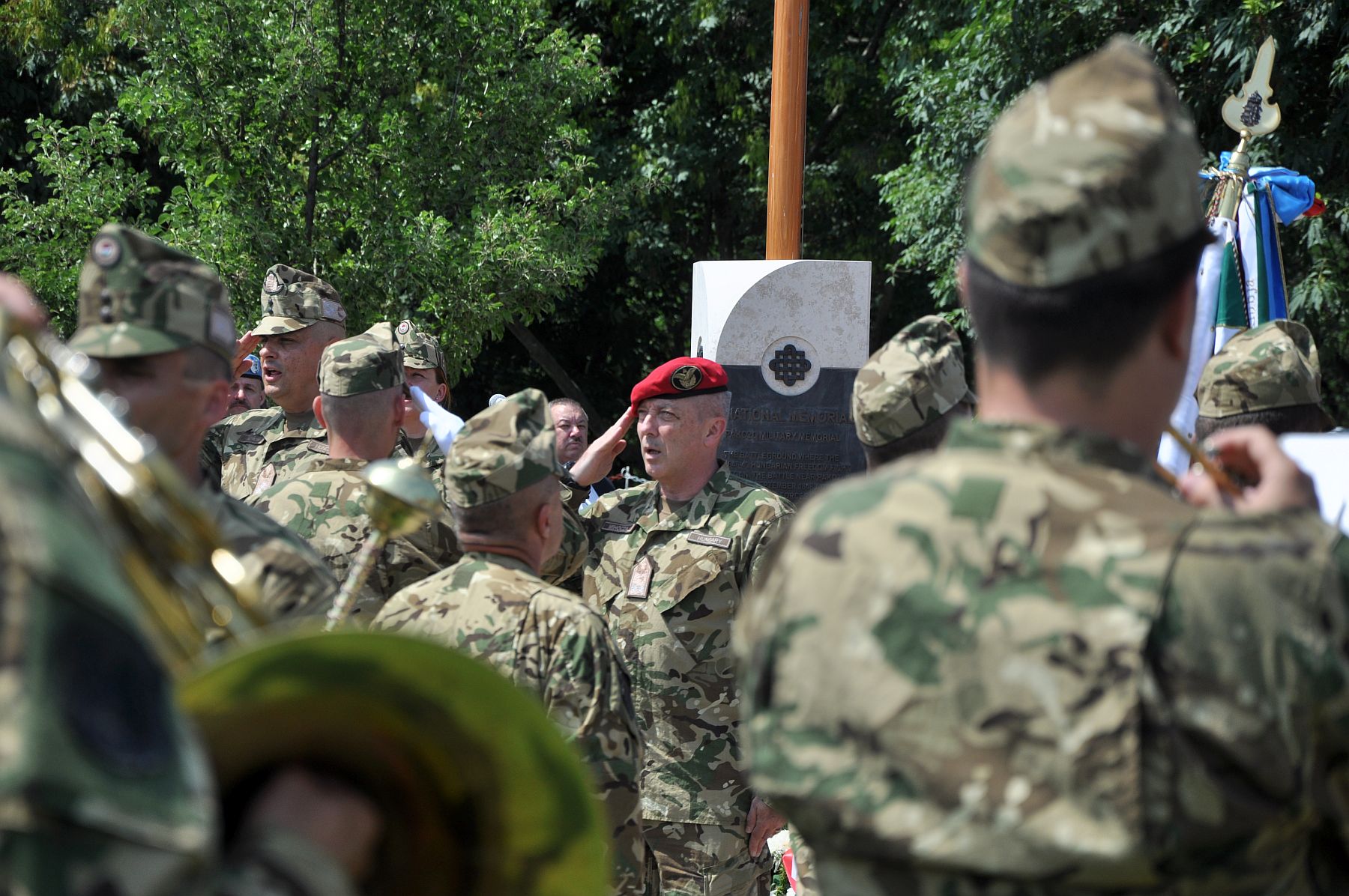 Ünnepség a Békefenntartók Napján a pákozdi Katonai Emlékparkban